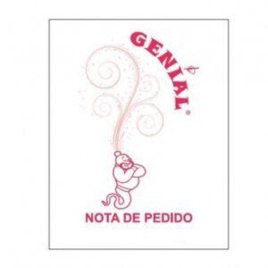 Nota de pedido x20 70hojas engrampada y con desborde