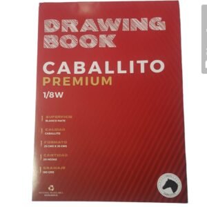 Block 1/8 180gr caballito premium x20h