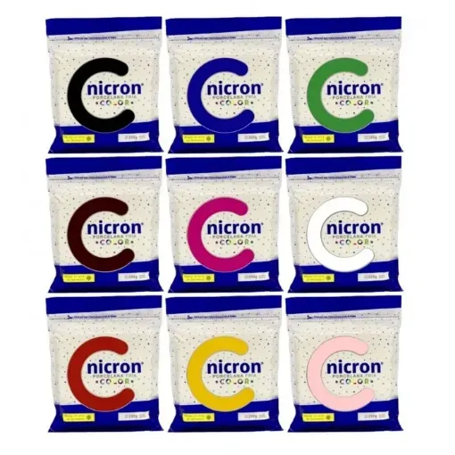 Porcelana 250g de color nicron
