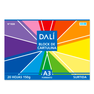 Block a3 cartulina color