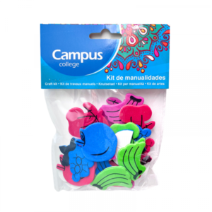 Confetti frutas de goma eva x24