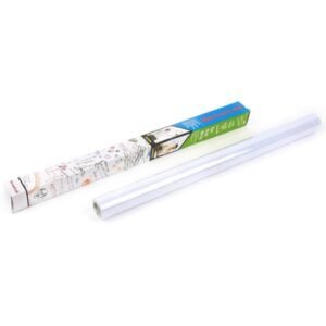 Pizarron autoadhesivo de vinilo blanco con marcador