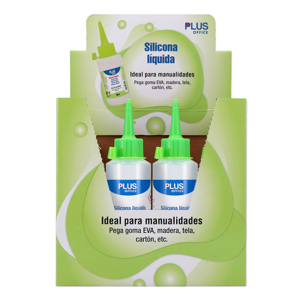 Silicona 100ml liquida 100ml Exhibidor x12