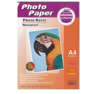 Papel foto a4 108g mate x100