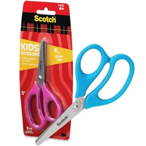 Tijera Escolar Acero Inoxidable Scotch 12.6cm
