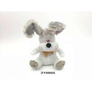 Peluche perro mueve orejas con mecanismo