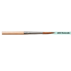 Pincel escolar redondo mango natural 266 a.d