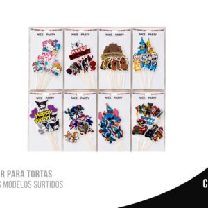 Topper para tortas varios modelos