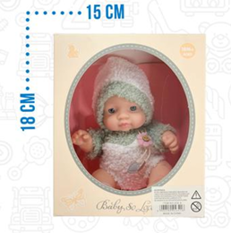 Bebé diseño realista en caja