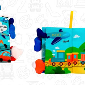 Libro de tela impermeable con chifle