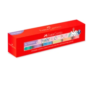 Témpera x6 pastel faber 30ml