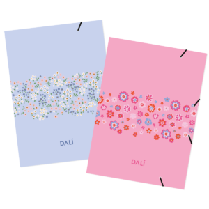 Carpeta A4 Flores Dali x4