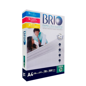 Papel Fotocopia A4 x5 Brio
