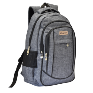 Mochila 4 Cierres Gris Apriori