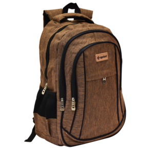 Mochila 4 Cierres Marrón Apriori