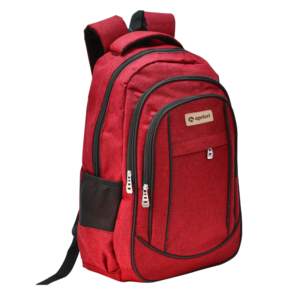 Mochila 4 Cierres Rojo Apriori