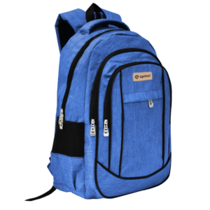 Mochila 4 Cierres Azul Claro Apriori