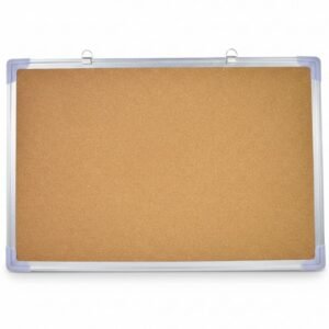 Pizarra de Corcho con Marco de Aluminio 60x80cm.