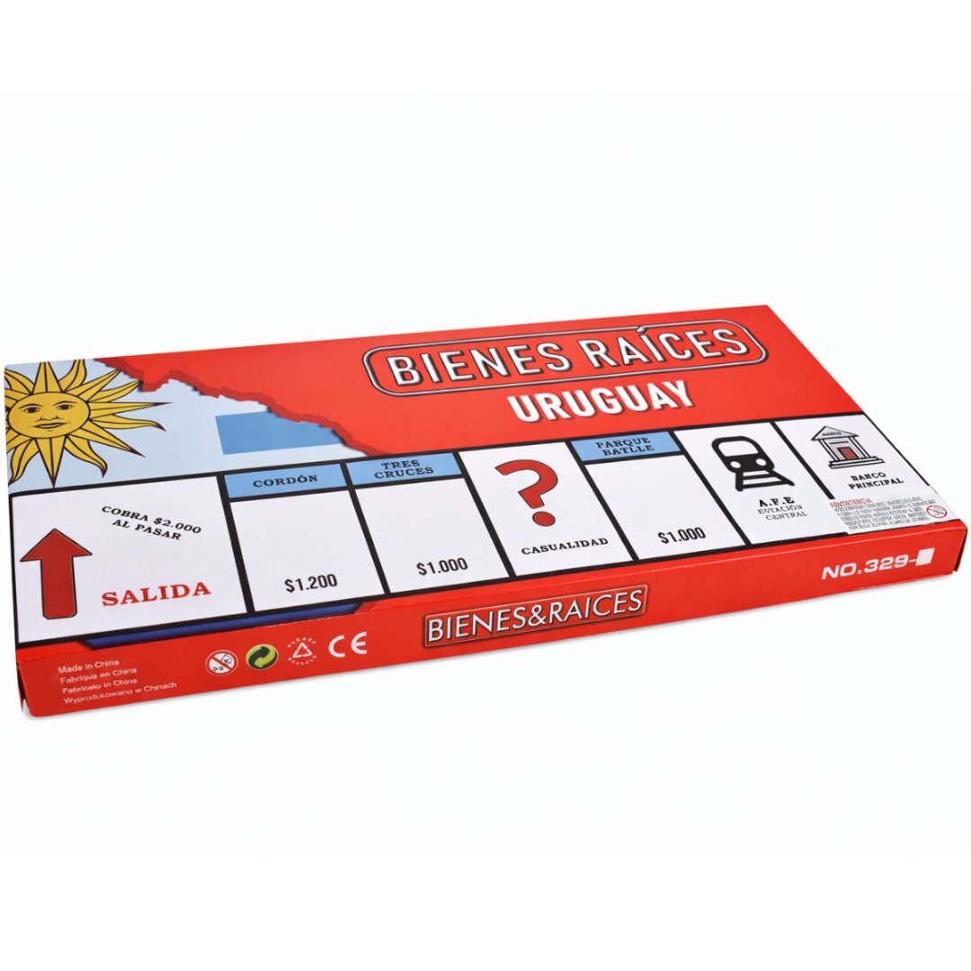 Juego de Mesa Bienes Raíces Uruguay 50x23.5cm