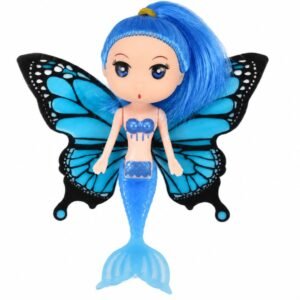 Mini Sirena con Alas Azul 14cm