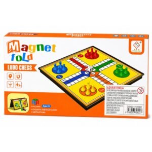 Juego de Ludo Plegable Magnético 24x24cm