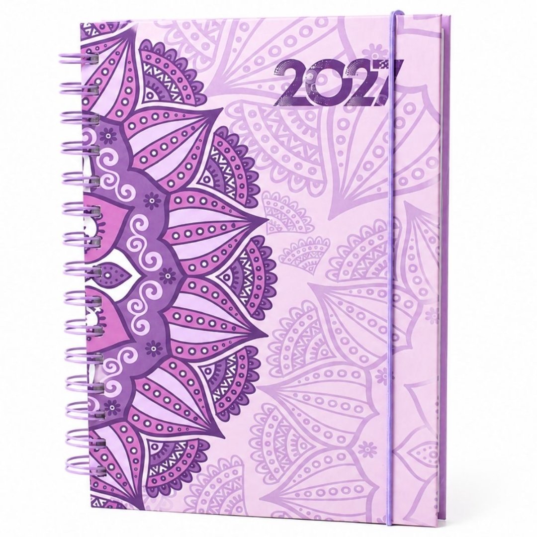 Agenda 2027 Mandala Lila