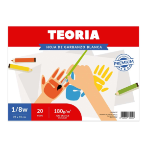 Hojas de Garbanzo Blanca Premium 1/8w x 20 Hojas Teoria